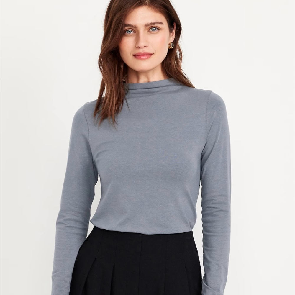 3 Old Navy Bestee Mock-Neck T-Shirt
